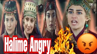 Halima Sultan Angry Fights With Everyone Angry Halime Fights Ertugrul Clips