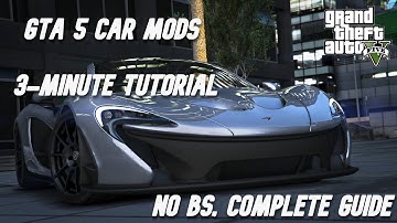 How to install GTA 5 car mods in 3 minutes! [beginner guide]