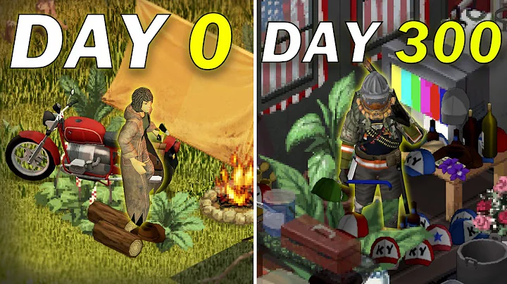 One YEAR As A Nomad - Project Zomboid Mega Movie