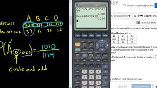 Famous Probability with the Addition Rule and a Table Wealth