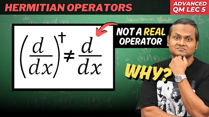 What is Hermitian Operator? - Conjugate & Properties of Hermitian Operators