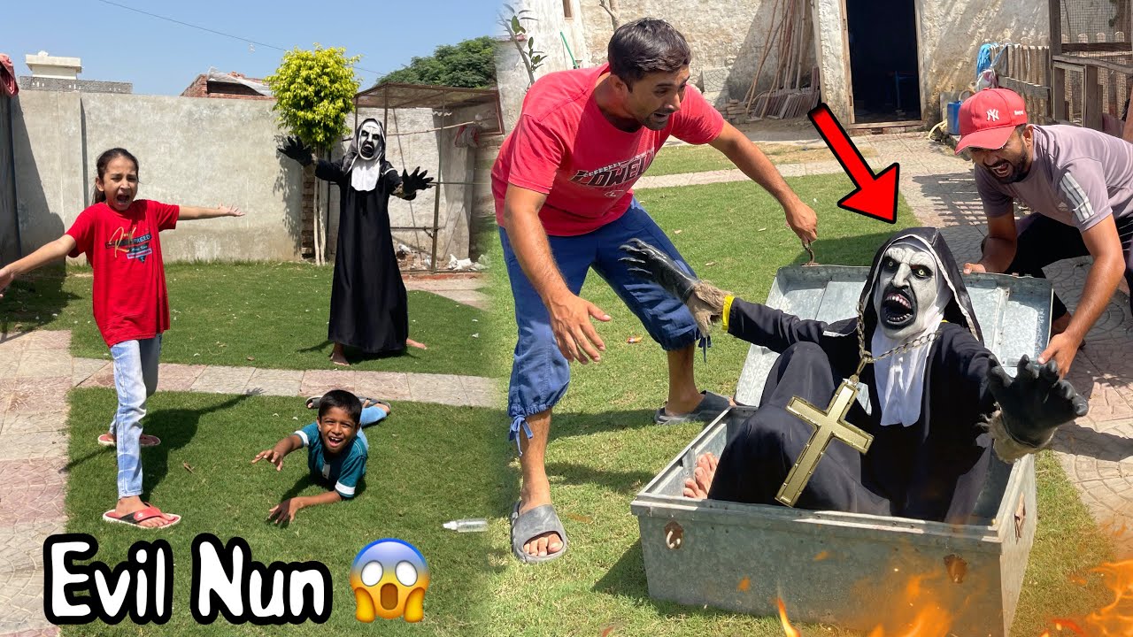 Evil Nun Ko Paker Ker Box Mein Band Ker Dia✝️😱