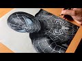 Drawing Spider-Man Symbiote Suit - Black Suited Spiderman - Marvel - Time-lapse | Artology