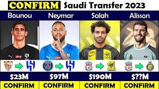 All CONFIRMED Transfers in Saudi Pro League ✅💰 FT. Mo Salah, Neymar, Sadio Mané,…