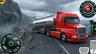 Oil Tanker Simulator Android Gameplay 🔥Realistic Truck Driving Experience | Off-road Truck Adventure