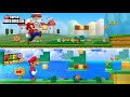 New Super Mario Bros Wii 1-1 Recreated in Super Mario 3D World