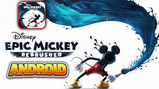 Disney Epic Mickey: Rebrushed Android Gameplay - This Looks AMAZING! screenshot 4
