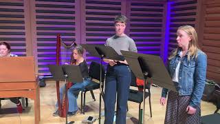🎞 Musica Secreta rehearsing Joanna Marsh’s ‘The Veiled Sisters’