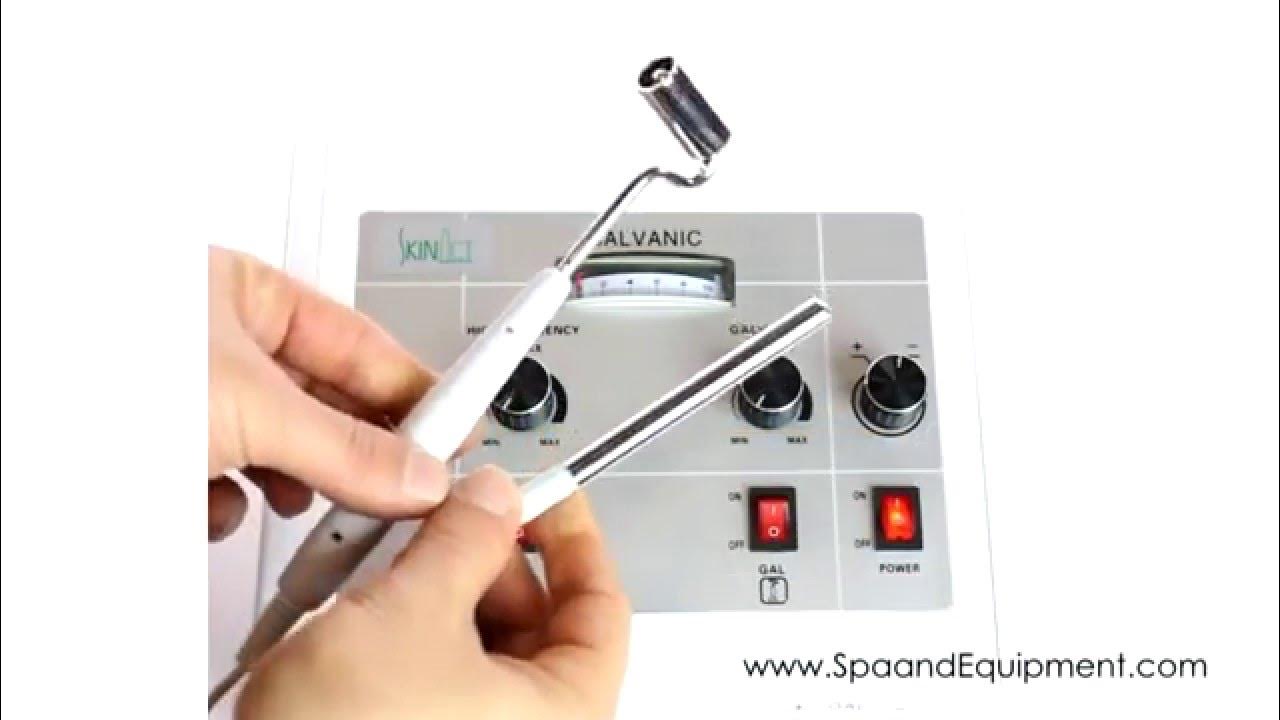 2 in 1 High Frequency + Galvanic Facial Machine YouTube