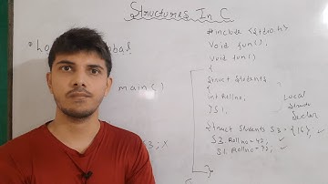 local structure vs global structure in c | passing structure to function in c | structures : part 3