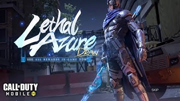 *New* Legendary Spear Striking Azure | Epic Character Long Yun | Lethal Azure Draw COD Mobile