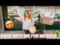 PACK WITH ME FOR MEXICO | tips for packing