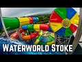 ALL BIG WATER SLIDES at Waterworld Stoke-on-Trent, England!