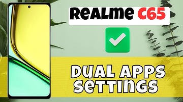 Install Dual Apps Realme C65 || How to install dual apps || Dual apps settings