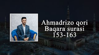 Ahmadrizo qori  Baqara 153-163 | Marva tv