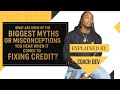 The biggest credit Myths