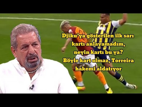 Djiku’nun gördüğü kırmızı kart doğru mu? Eski Hakemler Yorumluyor... | Fenerbahçe 1 - 0 Galatasaray