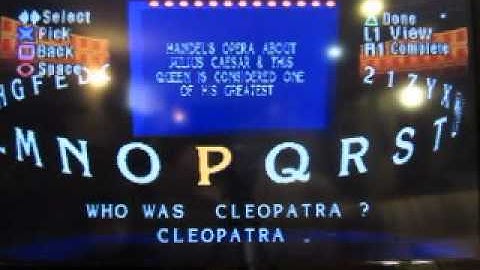 Jeopardy! Playstation Run Game 1: Part 2