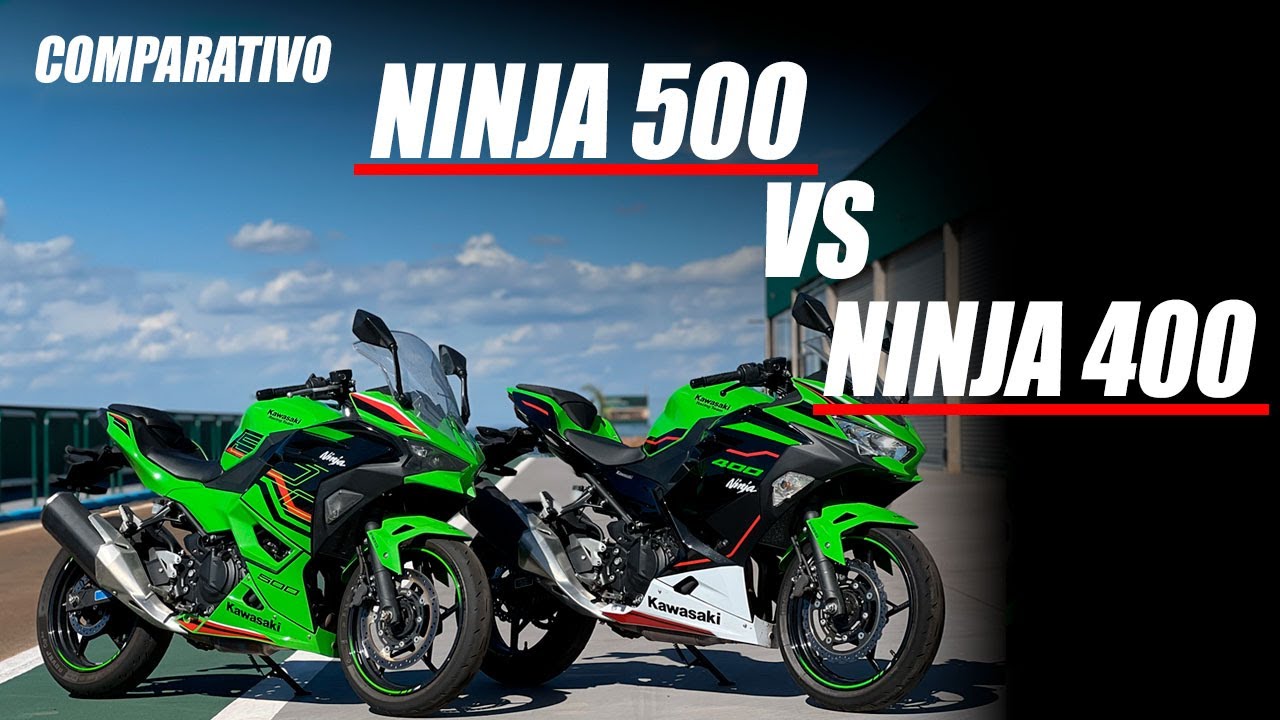 COMPARATIVO: KAWASAKI NINJA 500 X KAWASAKI NINJA 400