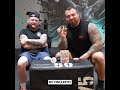 Worlds strongest man vs worlds worst rated food  eddie hall and aaron crascall