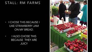 Farmers Market Project: Presentation