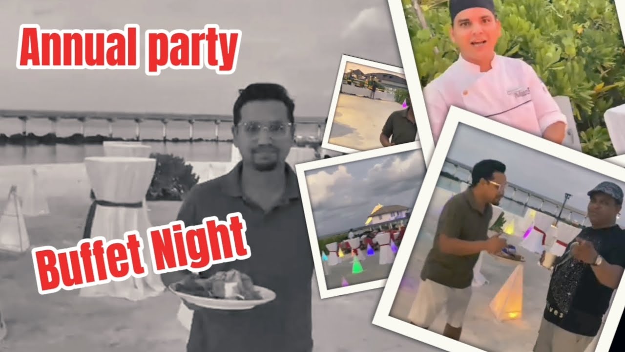 Radisson কর্মীদের জন্য স্পেশাল বুফে - কী কী ছিল।। Radission blu।।। Maldives।। 