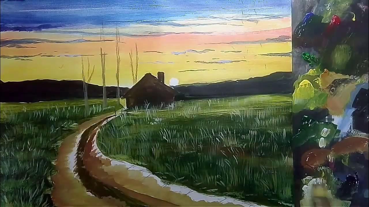 Art classes for beginners step by step Basics oil painting classes Evening oil painting