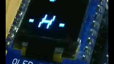 arduino SSD1306 ascii smooth scrolling