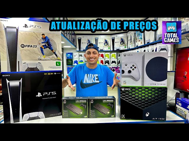 XBOX SÉRIES X DA TAG GAMES SANTA EFIGENIA UNBOXING!!#xbox 