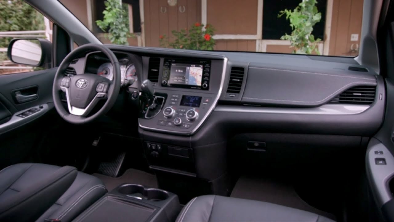 2018 Toyota Sienna Se Interior