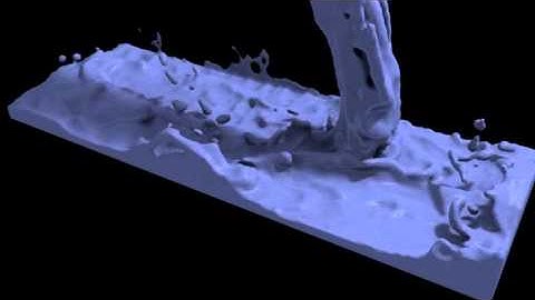 Fluid Simulation Experiments - Blender 2.49
