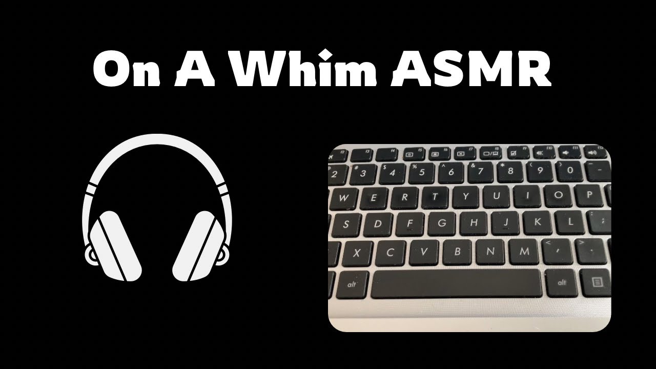 Scratching Computer Sound Computer Keyboard Clicking Scratching ASMR Sounds for Relax and Study ...