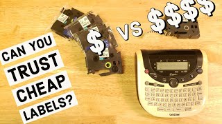 I Tested The Cheapest Label Maker Refills on Amazon for the Brother P-Touch Labeler - TZE231 TZE-231