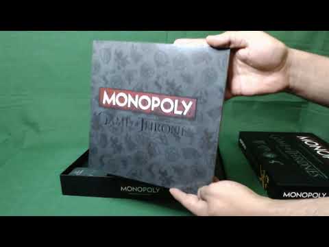 Monopoly Game of thrones Unboxing