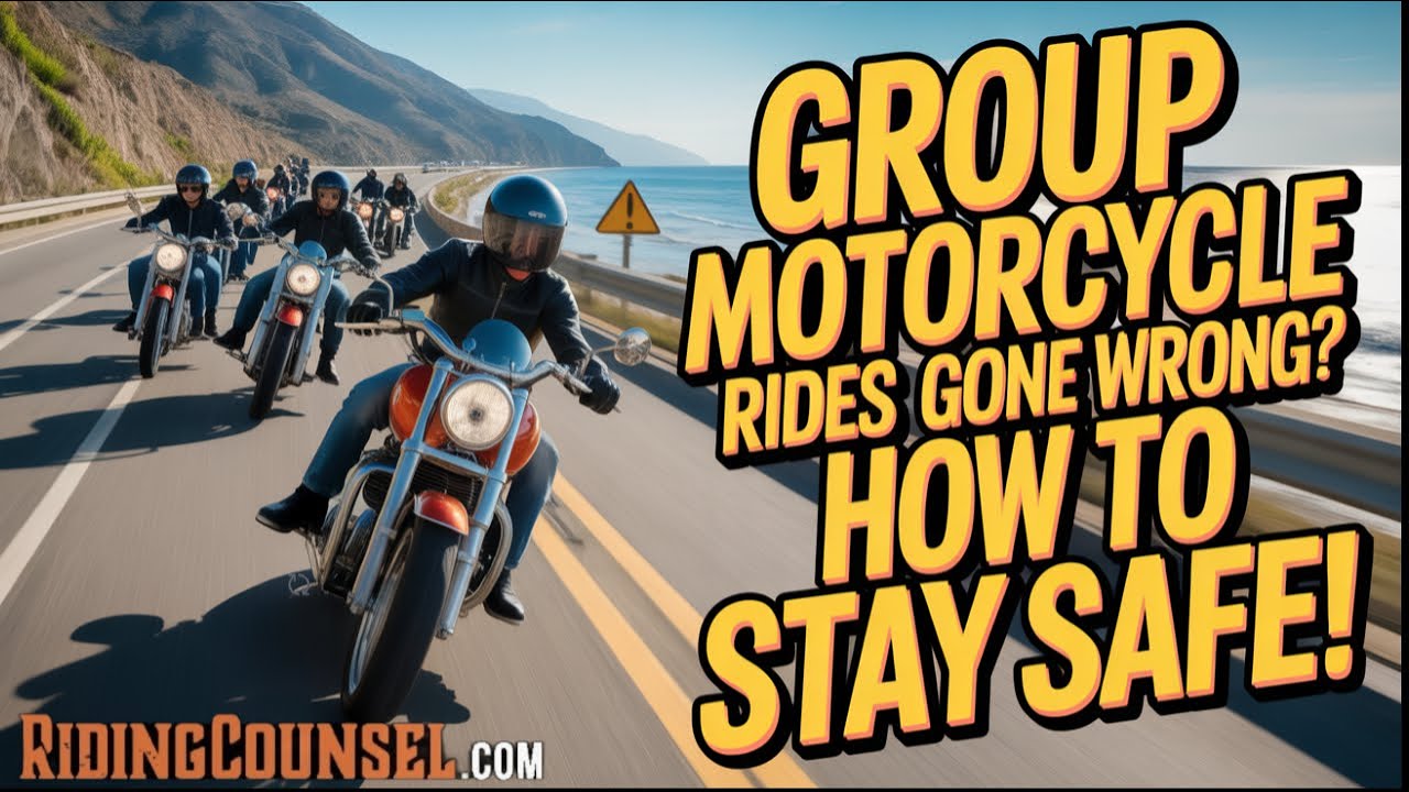 Group Motorcycle Rides Gone Wrong? How to Stay Safe! Episode #40 | 