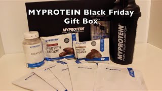 MYPROTEIN Black Friday Gift Box Unboxing