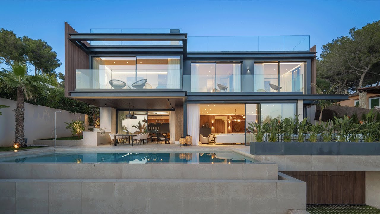 Inside a €8.95M Masterpiece | New-Build Luxury Villa Tour in Portals Hills, Mallorca | by The Agency