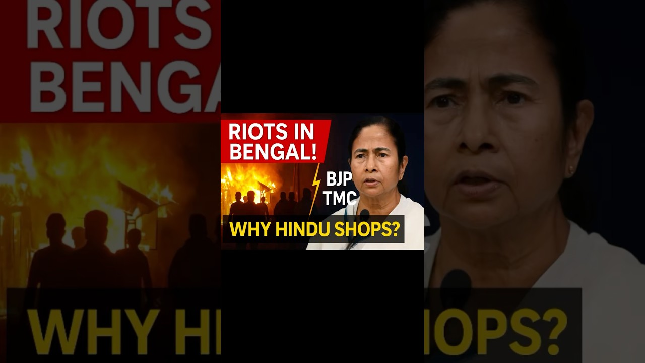 West Bengal Riots 2025 EXPLAINED – Who’s Responsible?