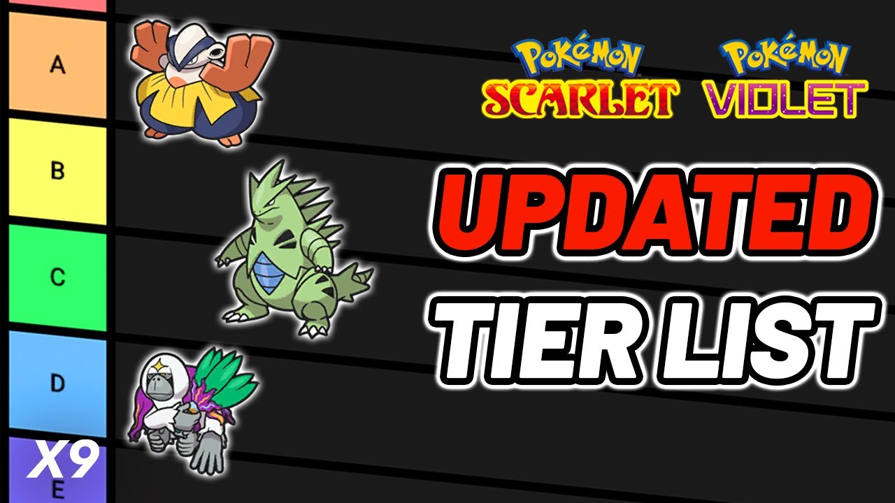 Pokemon Scarlet & Violet Tier List: Best Pokemon For Your Party