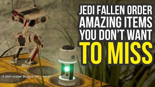 Star Wars Jedi Fallen Order Tips And Tricks - Amazing Item & Secrets You Want To Get Early