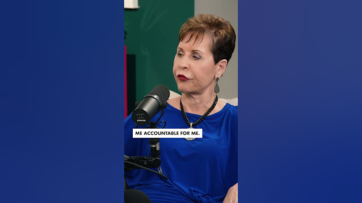 How to Let Go of Anger & Hurt | Joyce Meyer