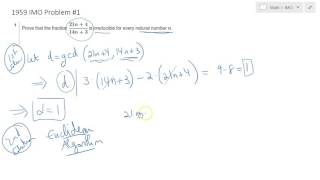 1959 IMO Problem #1