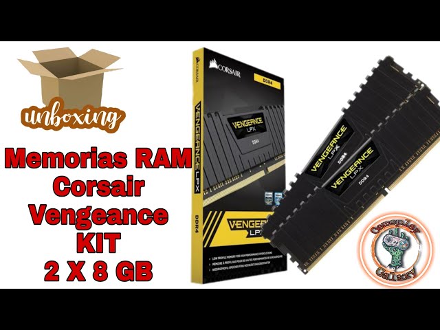 Corsair Vengeance LPX 16GB Kit 3200Mhz DDR4 Ram Unboxing 