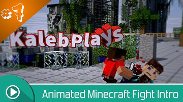 Kostenloses Intro #7 - Animated Minecraft Fight Intro - designed for KalebPlaysMCPE