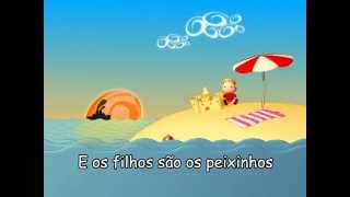 Video thumbnail of "O Mar Enrola na Areia - Escolinha de Musica 2"