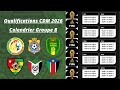 ⚽️Calendrier Groupe B (Sénégal🇸🇳 RD Congo🇨🇩 Mauritanie🇲🇷...) | QUALIFICATIONS COUPE DU MONDE 2026🏆