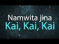 Nadia Mukami ft Arrow Bwoy ~ Kai Wangu ~ Official Lyrics