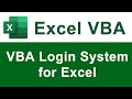 Build a VBA Login System for Excel