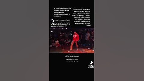 jimin before Debut days