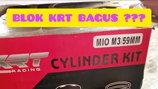 Blok Silinder Kit KRT Racing 59mm Mio M3 dengan Ring Piston RIK